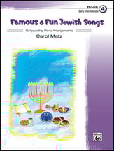 Famous and Fun Jewish Songs Vol. 4 piano sheet music cover